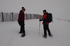 Snowshoeing