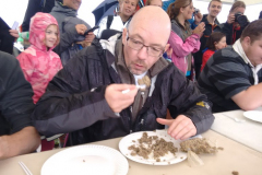 Haggis Eating Competition