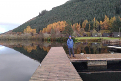 Moorings at Loch Oich