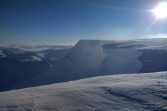 View from the top of Aonach Mor