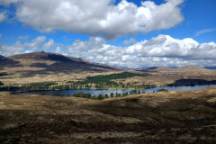 Looking towards the Black Mount