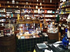 Visiting a Whisky Shop